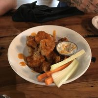 Buffalo cauliflower wings at Eden Cafe & Bakeshop in Batavia