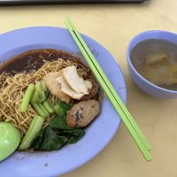 Kolo mee $3.30 portion small price increase  at Xin Ci Ming 新慈明 in East Singapore