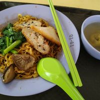 Dry noodle (干捞面) $3 at Xin Ci Ming 新慈明 in East Singapore