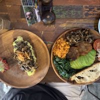 Full breakfast & avo on toast! at Namaskara Coffee & Superfoods in Ubud