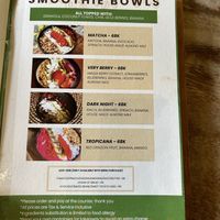 Menu July  at Namaskara Coffee & Superfoods in Ubud