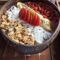   at Namaskara Coffee & Superfoods in Ubud