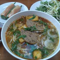 Bun bo chay at Au Lac in Da Lat
