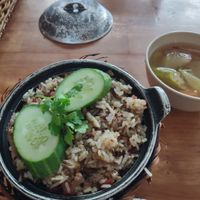 Garlic fried rice. Was ok. at Au Lac in Da Lat