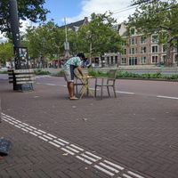   at Mr Blou I Love You in Amsterdam