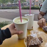 Smoothies at Mr Blou I Love You in Amsterdam