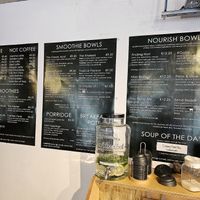 Menus at Kale+Coco in Dublin