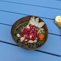 green bowl  at Kale+Coco in Dublin