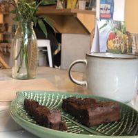 Brownie  at Kale+Coco in Dublin