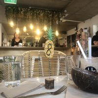 Seating  at Kale+Coco in Dublin