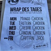 Wrap des Tages.  at Rich 'N Greens in Cologne