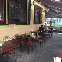 Terrace at Cantante in Maribor