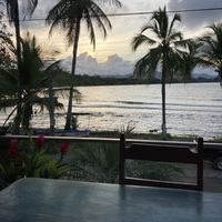 Sunset view at Stashus Con Fusion in Puerto Viejo De Talamanca