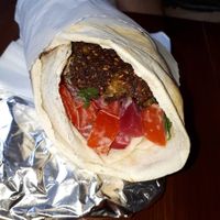 Maxi falafel at Nabil in Katowice