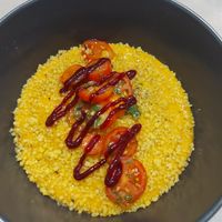 Summer dahl con cous cous at Ninfood in Cuneo