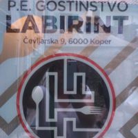 entry at Labirint in Koper