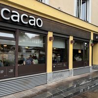 Entrance (street view)  at Kavarna Cacao in Ljubljana