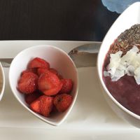 Açaí bowl at Kavarna Cacao in Ljubljana