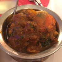 Mixed veggie curry at Kitchen Samrat in Footscray