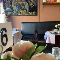 Interior at Kitchen Samrat in Footscray