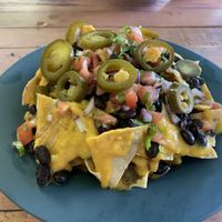 Vegan nachos at Bonita Tulum in Tulum