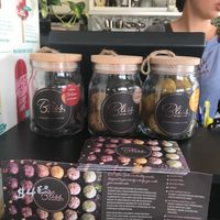 Vegan bliss balls at Bean Counter Cafe in Fairfield