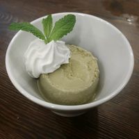 Green Tea Gelato at Swell Bowls in Tokyo