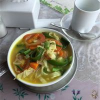 Themtuk  at Pourquoi Pas in Pokhara