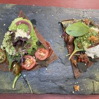 Raw pizza! at The Raw Kitchen Malmö in Malmo