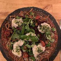 Pizza  at The Raw Kitchen Malmö in Malmo