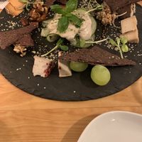 Cheese board  at The Raw Kitchen Malmö in Malmo