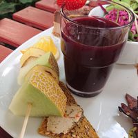 Brunch platter at The Raw Kitchen Malmö in Malmo