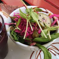 Brunch platter at The Raw Kitchen Malmö in Malmo