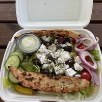 Greek salad 🇬🇷  at New York Pizza in Lund