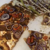 Vegan pizza 😍 at New York Pizza in Lund