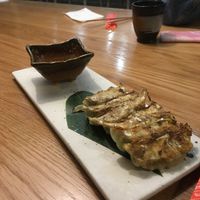 Vegan gyoza at Hanamura in Modbury