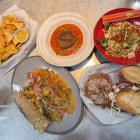 Table's meals   at Bang Up To The Elephant in Denver