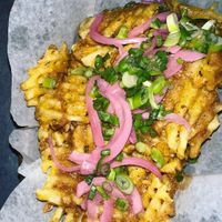 Curried fries  at Bang Up To The Elephant in Denver