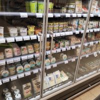 Plant based spreads and cheese at Färm in Jodoigne