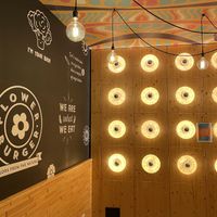 The place at Flower Burger in Bergamo