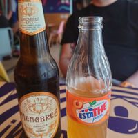 This ice tea is the best evaaaaaaaah at Flower Burger in Bergamo