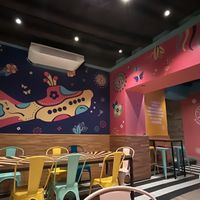 Interior  at Flower Burger in Bergamo