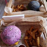 Cherry Bomb and Flower Burger 🍔 at Flower Burger in Bergamo