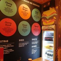 Good choices at Flower Burger in Bergamo