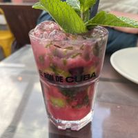Mojito wild berry  at Raiz in Sintra