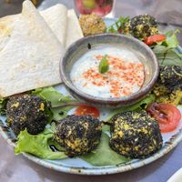 Falafel   at Raiz in Sintra
