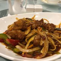 Szechuan vegan chicken at G-Wu in Leeds