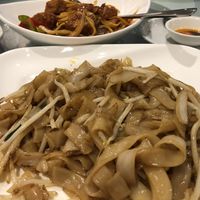 Ho fun noodles with bean sprouts and onions (side) at G-Wu in Leeds
