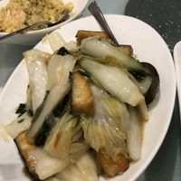 Vegan fish with vegetables at G-Wu in Leeds