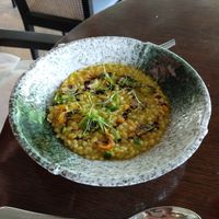 Risotto at Pollen in Central Singapore